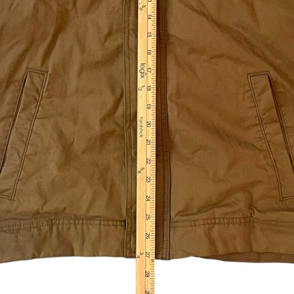 American Eagle Sherpa Lined Hooded Workwear Jacket Chore Coat Mens XL Brown - Picture 12 of 14